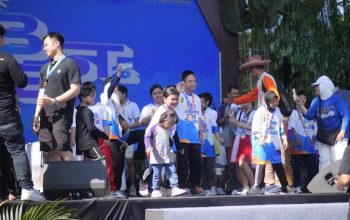 Banjarbaru Running Fest Meriahkan HUT Ke- 27 Bersama Anak-Anak Down Syndrome