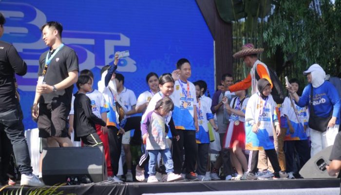 Banjarbaru Running Fest Meriahkan HUT Ke- 27 Bersama Anak-Anak Down Syndrome