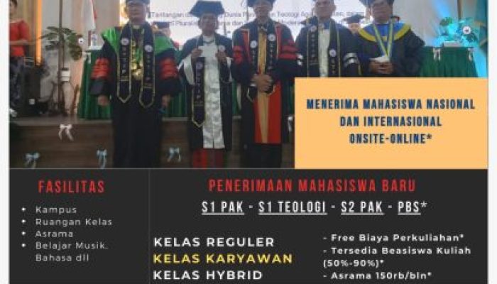 Wujudkan Panggilan Hidup di STT Injili Philadelphia: Terakreditasi Baik, Fasilitas Lengkap, dan Biaya Terjangkau!