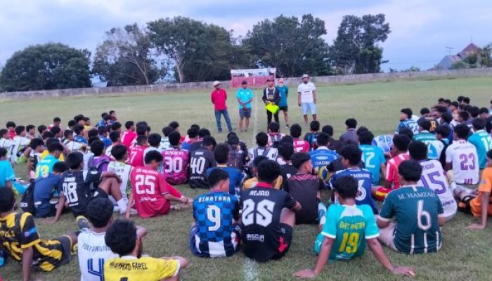 Tidore Bidik Emas, 185 Pemain Ikuti Seleksi Sepak Bola POPDA Kota Tidore Kepulauan