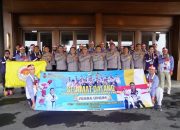 As SDM Kapolri Sambut Kepulangan Kontingen Taekwondo Garbha Presisi Peraih Juara Umum WATA Championship 2026
