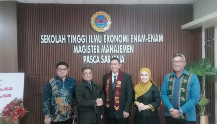 Taano Karno, SH.,MM., Pengusaha Muda Sultra Raih Gelar Magister Manajemen di Pascasarjana STIE 66 Kendari