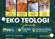 Fadli Zon: Pemulihan Ekologis Dimulai dari Kesadaran Spiritual Manusia