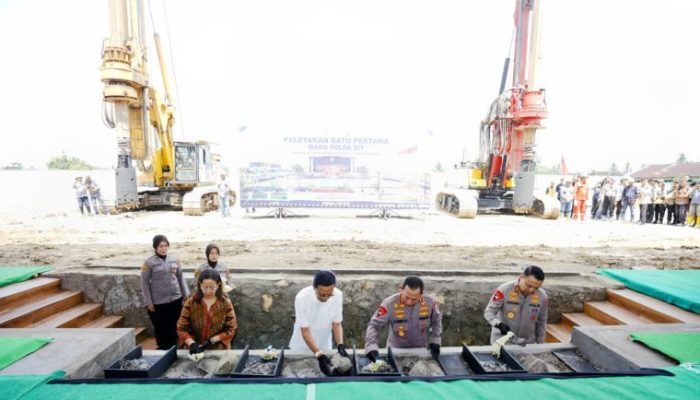 Peletakan Batu Pertama Pembangunan Mapolda DIY, Kapolri Ungkap Kedepankan 4 Konsep Smart City