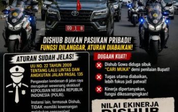 Skandal Fungsi! Dishub Gowa Diduga Salah Wewenang, Kinerja Di Bawah Ekspetasi