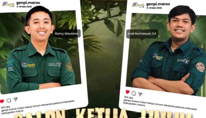 Dua Calon Ketua GenPI Siap Bantu Pemkab Maros Perkuat Promosi Pariwisata