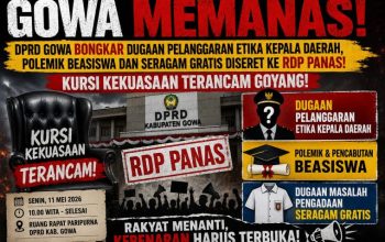 Gowa Memanas! DPRD Bongkar Dugaan Pelanggaran Etika Kepala Daerah, Polemik Beasiswa dan Seragam Gratis Diseret ke RDP Panas