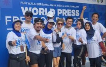 Jalan Santai Bersama Awak Media dan Masyarakat Jakarta