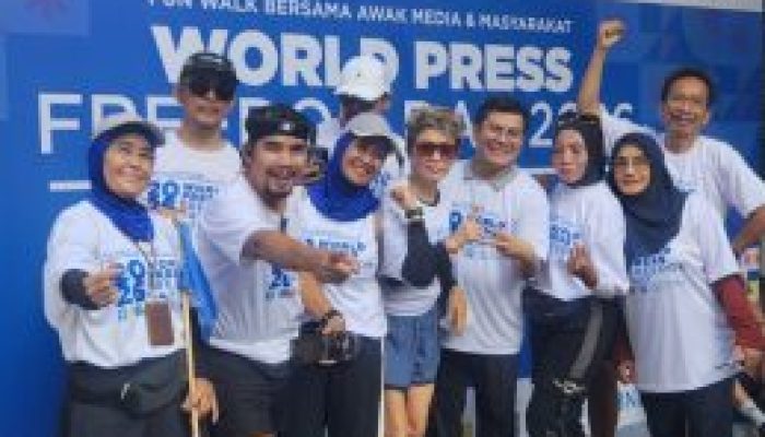 Jalan Santai Bersama Awak Media dan Masyarakat Jakarta