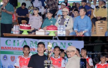 RDC ke-XXI Sukses Dilaksanakan di Watorumbe, Bupati Buteng Serahkan Hadiah Puluhan Juta untuk Pemenang