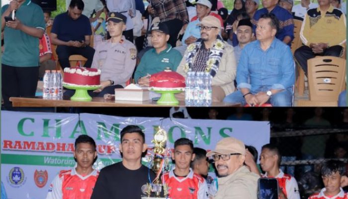 RDC ke-XXI Sukses Dilaksanakan di Watorumbe, Bupati Buteng Serahkan Hadiah Puluhan Juta untuk Pemenang