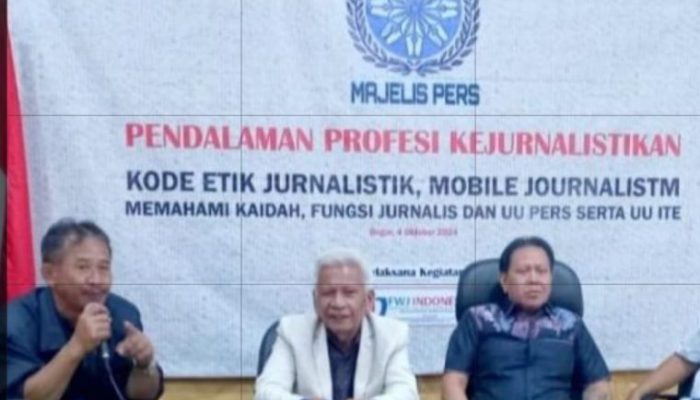 Majelis Pers: Apakah UU No.40 Thn 1999 tentang Pers Masih Berfungsi Sebagai pedoman Payung Hukum bagi umat Pers?