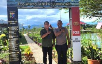 Kapolres Kabupaten Kupang, NTT, AKBP Rudy Junus Jacob Ledo, S.I.K., S.H. Bertangan Dingin, Sulap Daerah Tandus Jadi Taman Indah Eco Wisata Tantya Sudhirajati