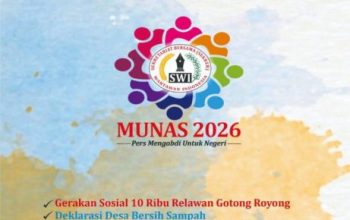 PEWARNA Indonesia Ucapkan Selamat dan Sukses Penyelenggaraan Hari Kebebasan Pers se Dunia dan Munas 2026 SWI