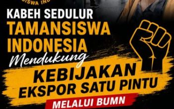 Kabeh Sedulur Tamansiswa Indonesia Dukung Penuh Ekspor Satu Pintu Lewat BUMN, Desak Implementasi Cepat Demi Petani dan Stabilitas Rupiah