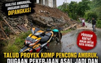 Klarifikasi Terkait Pemberitaan Dugaan Permainan Anggaran Pembangunan KDMP Pencong