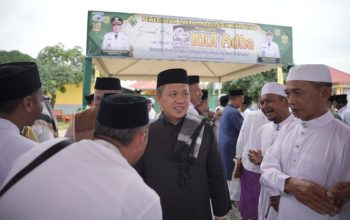 Salat Idul Adha di Sombori, Bupati Morowali Perkuat Kedekatan dengan Masyarakat Kepulauan