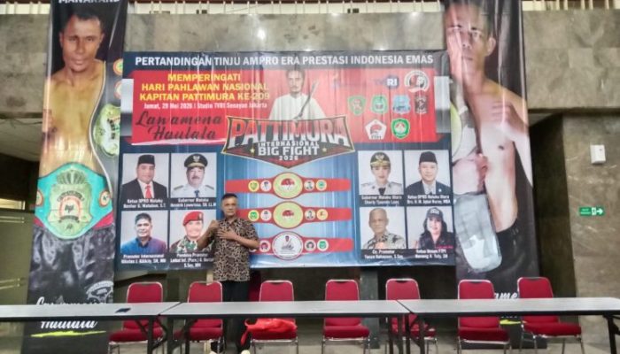 Panitia Ampro Pattimura Big Fight 2026 Dorong Pemprov Maluku Utara Pastikan Kehadiran di Acara 29 Mei 2026 
