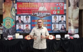 Persiapan Pertandingan Tinju Profesional Capai 90,9%, Panitia Pastikan Standar Keselamatan dan Teknis Terpenuhi