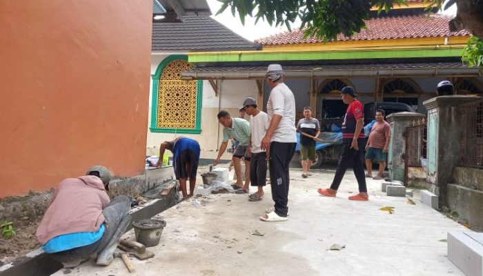 Masyarakat Sekitar Masjid Nurul Huda Kaserangan Dapat Menikmati Jalan Baru