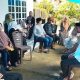 AKP Ibrahim Bersama Wakapolsek dan Anggota Polsek Bungaya Melayat ke Rumah Duka Almarhum Baharuddin H. Tayang