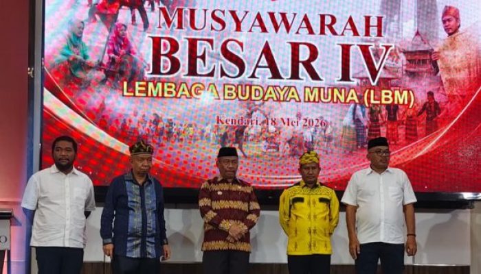 Mubes Empat Lembaga Budaya Muna di Kendari, Bupati Muna Barat Siap Tampung Masukan Tokoh