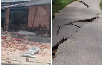 Gempa M6,7 Guncang Sulteng, Akses Jalan Menuju Napu Rusak Parah