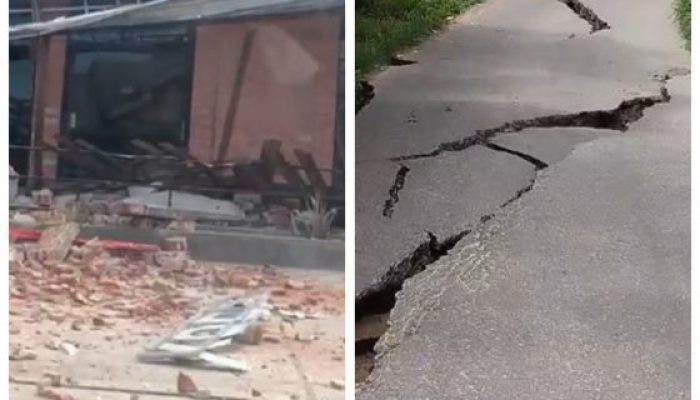 Gempa M6,7 Guncang Sulteng, Akses Jalan Menuju Napu Rusak Parah