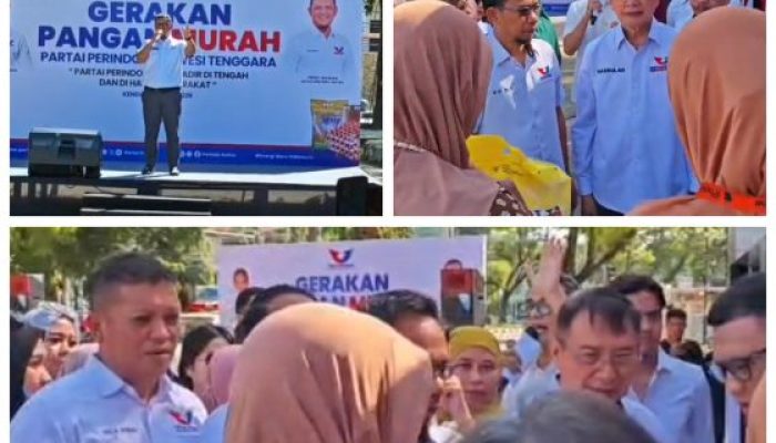 DPW Partai Perindo Sultra Gelar GPM, Sediakan Beras, Telur, Gula dan Minyak Goreng untuk Masyarakat