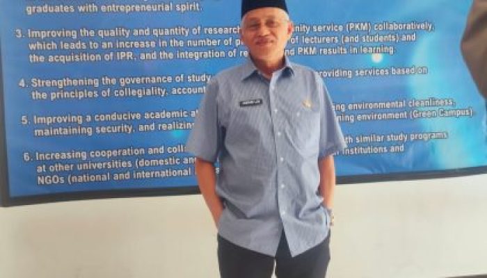 Asrun Lio Pastikan Tak Maju Pilrek UHO Murni Pengabdian pada Habitat Awalnya Dunia Akademisi