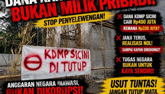 Dandim 1409/Gowa Disorot! Dana Rp400 Juta Proyek KDMP Sicini Cair, Konsultan Pertanyakan Keberadaan Rp330 Juta