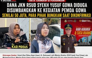 Rp50 Juta Dana JKN Jadi Misteri, Dr. Rahmawati, Mantan Kajari Andi Ihsan, dan Oknum Pejabat Pemda Gowa Belum Beri Penjelasan