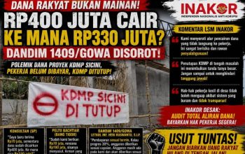 Rp400 Juta Cair, KDMP Ditutup, Pekerja Belum Dibayar: INAKOR Desak Audit Total dan Buka Aliran Dana