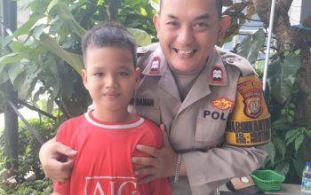 Respon Cepat Polisi, Bocah Tersasar di CFD Thamrin Berhasil Dipertemukan dengan Orang Tuanya