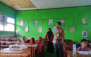 Pendamping Sosial Kemensos Verifikasi Komitmen Pendidikan Penerima Bansos di Kecamatan Bontolempangan