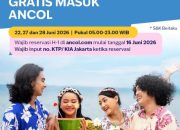 HUT Jakarta ke-499, Ancol Gratiskan Tiket Masuk Sepanjang Hari untuk Warga Ber-KTP Jakarta