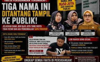 Dana JKN Rp50 Juta Jadi Polemik, Drg. Rahmawati, Faisah, dan Kamsina Didesak Buka Suara ke Publik