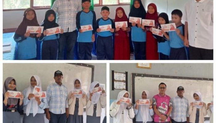Salurkan Beasiswa Program Indonesia Pintar, Hj. Meity Rahmatia Ringankan Biaya Pendidikan Siswa di Kecamatan Tompobulu