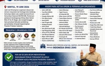 Forum Komunikasi Nasional-08 Teguhkan Dukungan  Penuh  Terhadap Program  Presiden Prabowo