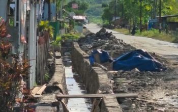 Proyek Saluran Air PUPR Provinsi Dipertanyakan: Warga Soroti Kelurusan dan Ketiadaan Koporan