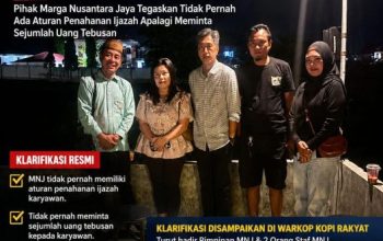 MNJ Beri Klarifikasi Soal Penahanan Ijazah, Tegaskan Bukan Kebijakan Perusahaan