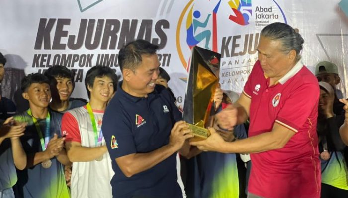 Kado Spesial HUT Jakarta 449 FPTI DKI Jakarta Juara Umum Kejurnas Panjat Tebing  2026