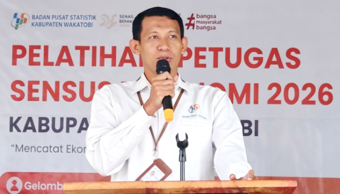 BPS Wakatobi Gelar Pelatihan Sensus Ekonomi 2026, Libatkan Puluhan Petugas dari Seluruh Kepulauan