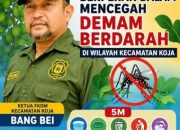 Cegah DBD, FKDM Kecamatan Koja Ajak Warga Giatkan PSN