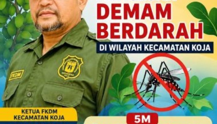 Cegah DBD, FKDM Kecamatan Koja Ajak Warga Giatkan PSN