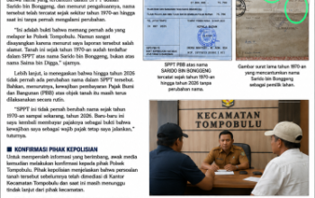 Pemilik Lahan Tunjukkan SPPT Sejak Tahun 1970-an, Sebut Laporan di Polsek Tompobulu Diduga Salah Alamat