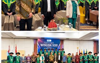 Dirjend Dikti Kemensaintekdikti, Prof Dr Eng Khairul Munadi Hadiri Wisuda XXII STIE Kendari, Ajak Alumni Terus Belajar