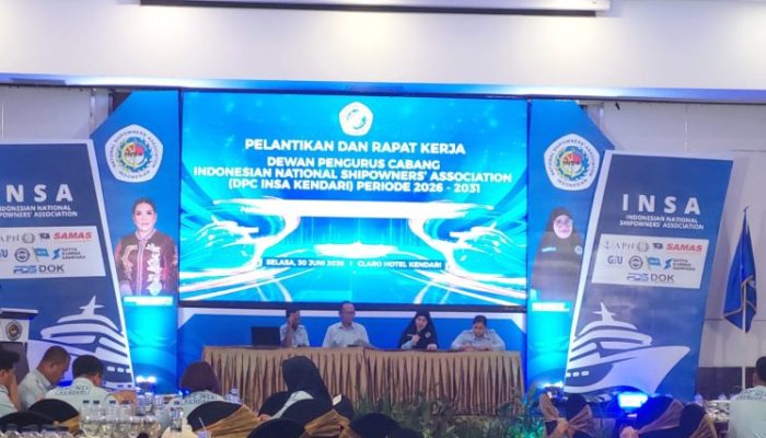 Dilantik Pimpin DPC INSA Kendari 2026-2031, Nini Rianti Siap Perkuat Sinergi dan Dorong Pertumbuhan Ekonomi Maritim Sultra
