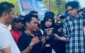 Ribuan Suara Perlawanan aksi protes keras didepan kantor DPRD kab. Gowa, pejuang “Siri’ Na Pacce” menuntut bupati Gowa mundur.