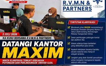Ka Kuhu Bersama R.V.M.N & Partners Datangi Kantor Maxim, Minta Klarifikasi Terkait Kebijakan Potongan dan Perlindungan Driver Ojol
